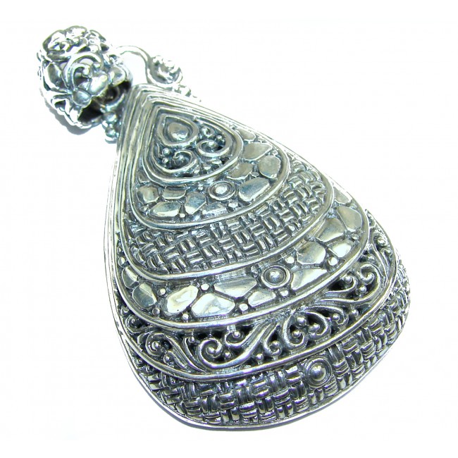Universe Bali made .925 Sterling Silver handmade Pendant