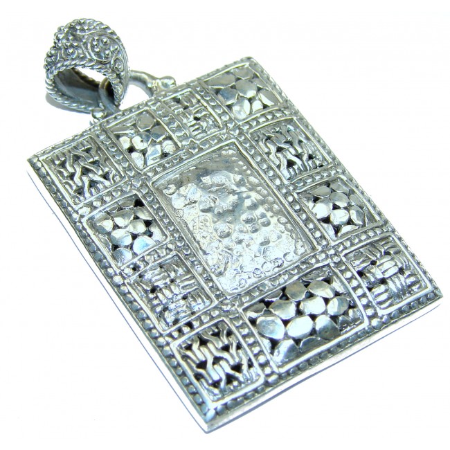 New Universe Bali made .925 Sterling Silver handmade Pendant