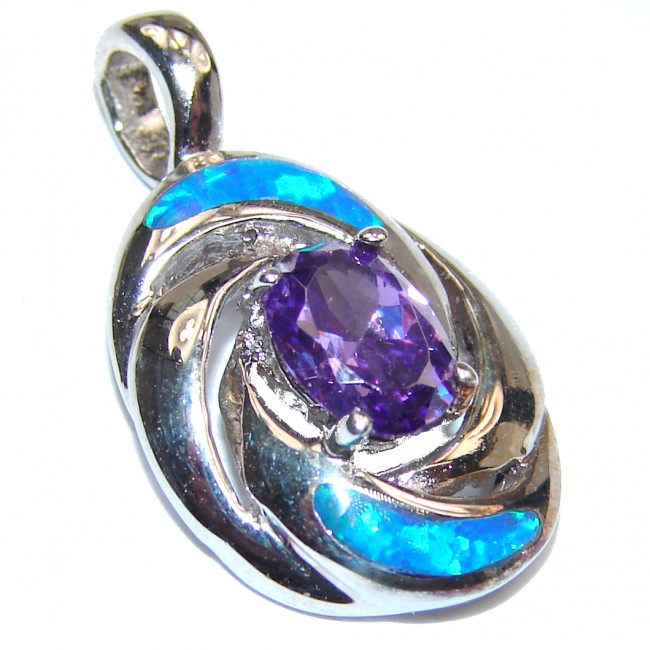 Cubic Zirconia .925 Sterling Silver Pendant
