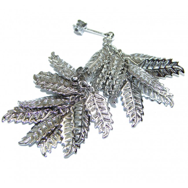 .925 Sterling Silver handmade earrings