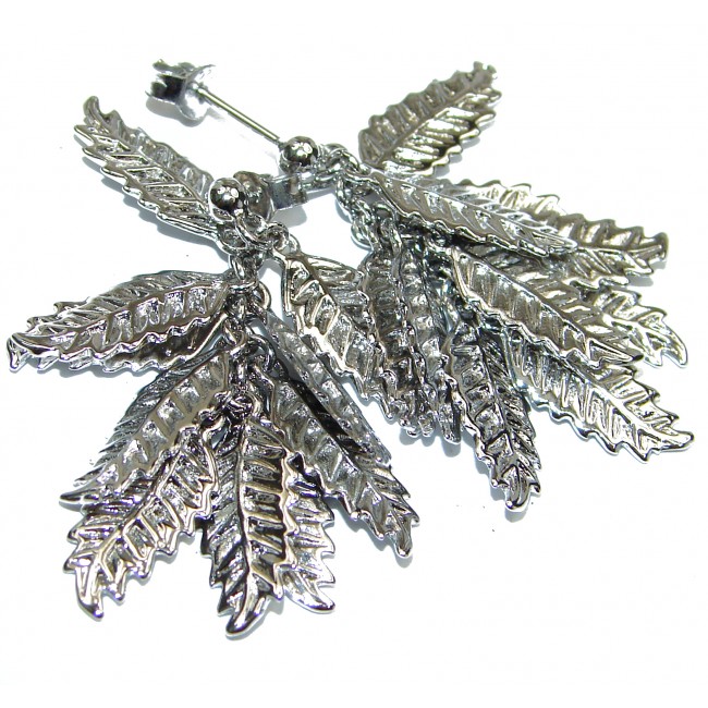 .925 Sterling Silver handmade earrings