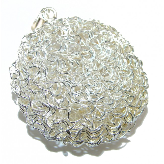 New Design Bali made .925 Sterling Silver handmade Pendant