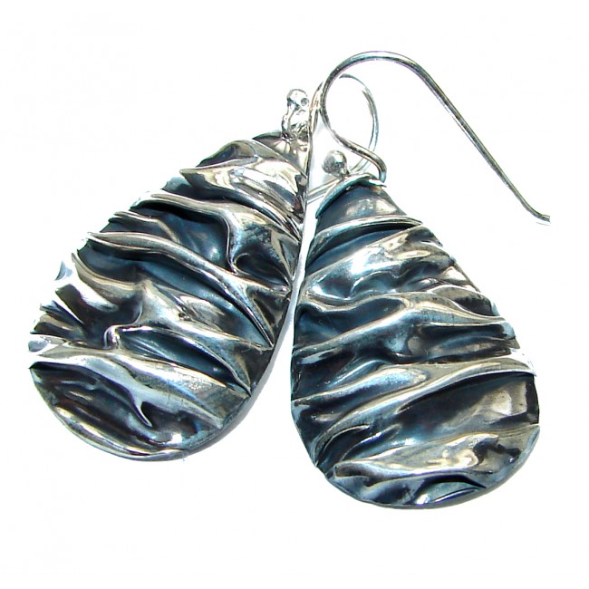 Handcrafted .925 Sterling Silver handcrafted earrings