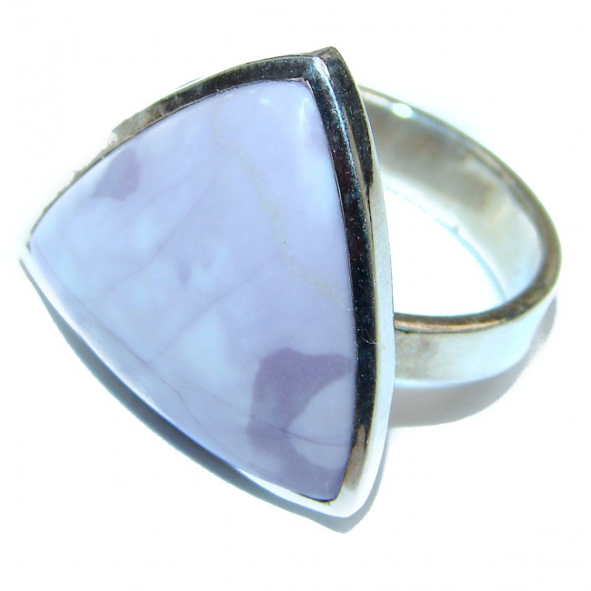 Perfect Tiffany Jasper .925 Sterling Silver handmade Ring s. 8