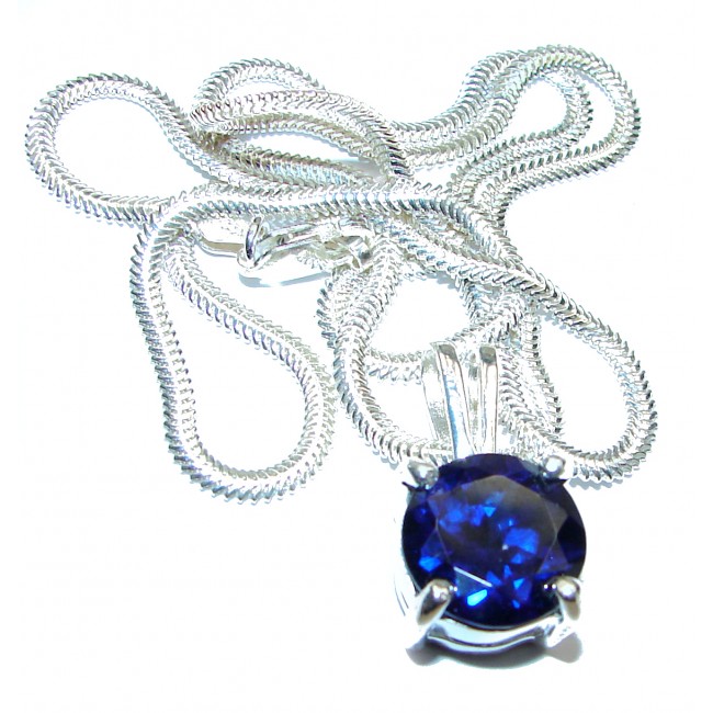 INCREDIBLE Cubic Circonia .925 Sterling Silver handcrafted necklace