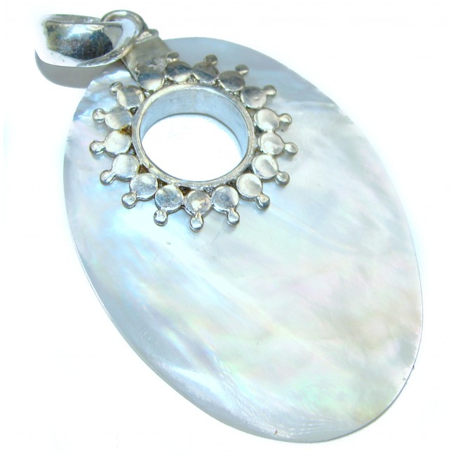 Classy Blister Pearl .925 Sterling Silver Pendant