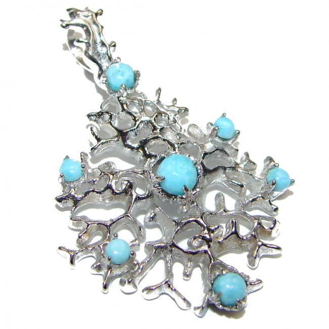 Ocean Reef genuine Peridot .925 Sterling Silver handmade pendant
