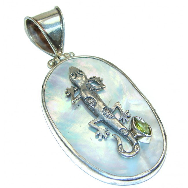 Unique Blister Pearl .925 Sterling Silver Pendant