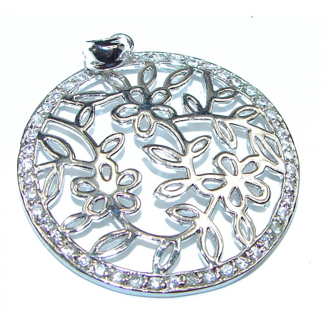 Fine .925 Sterling Silver handmade Pendant
