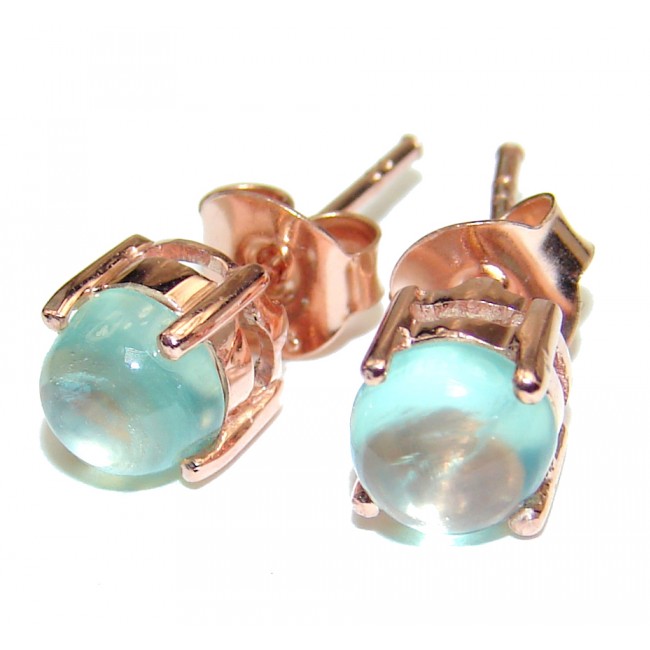 Isabella Prehnite 14K Gold over .925 Sterling Silver handmade earrings