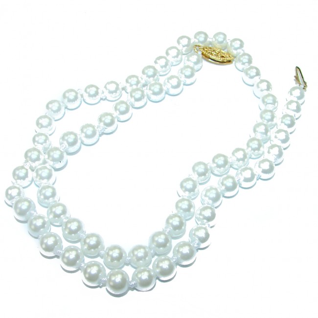 fresh water Pearl .925 Sterling Silver handmade Necklace