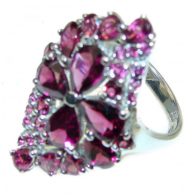 Real Beauty Garnet .925 Sterling Silver Ring size 9